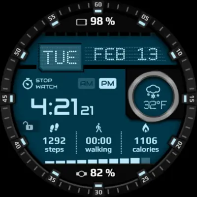 Digitec Watch Face android App screenshot 3