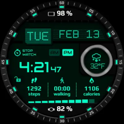 Digitec Watch Face android App screenshot 4