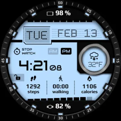 Digitec Watch Face android App screenshot 5